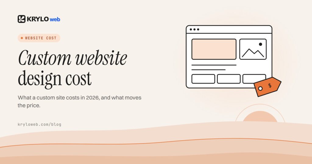 Custom Website Design Cost in 2026: Our Prices and the Market