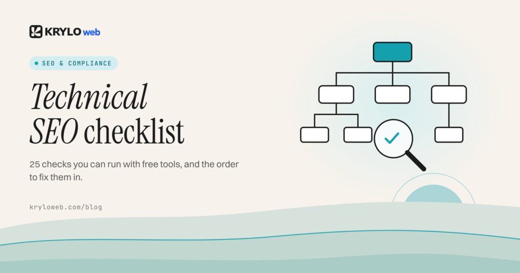 Technical SEO Checklist: 25 Checks to Run on Your Site